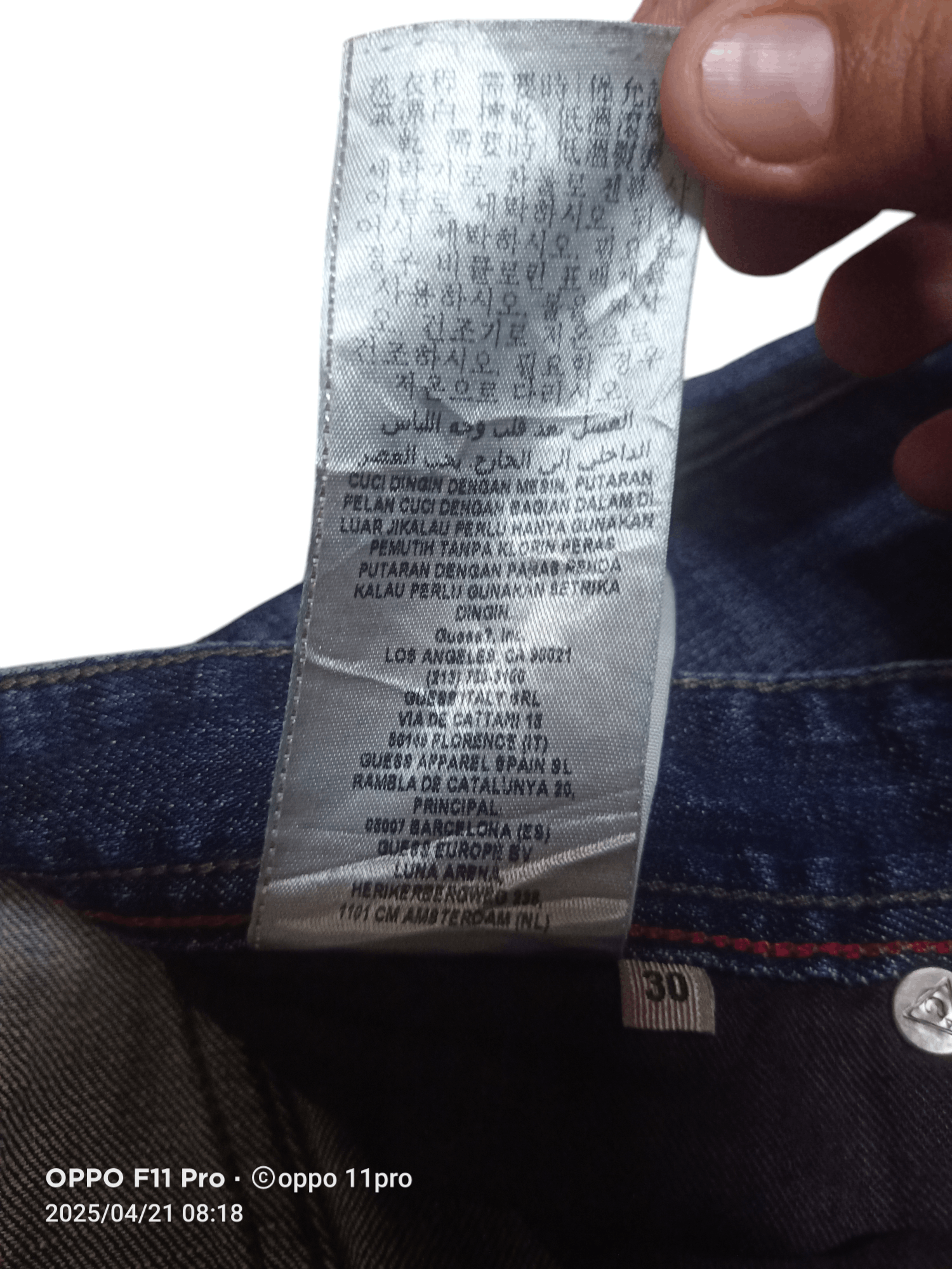 Guess × If Six Was Nine × Le Grande Bleu (L.G.B.) Guess Falcon Regular Boot Cut Denim Size US 31 - 5 Thumbnail