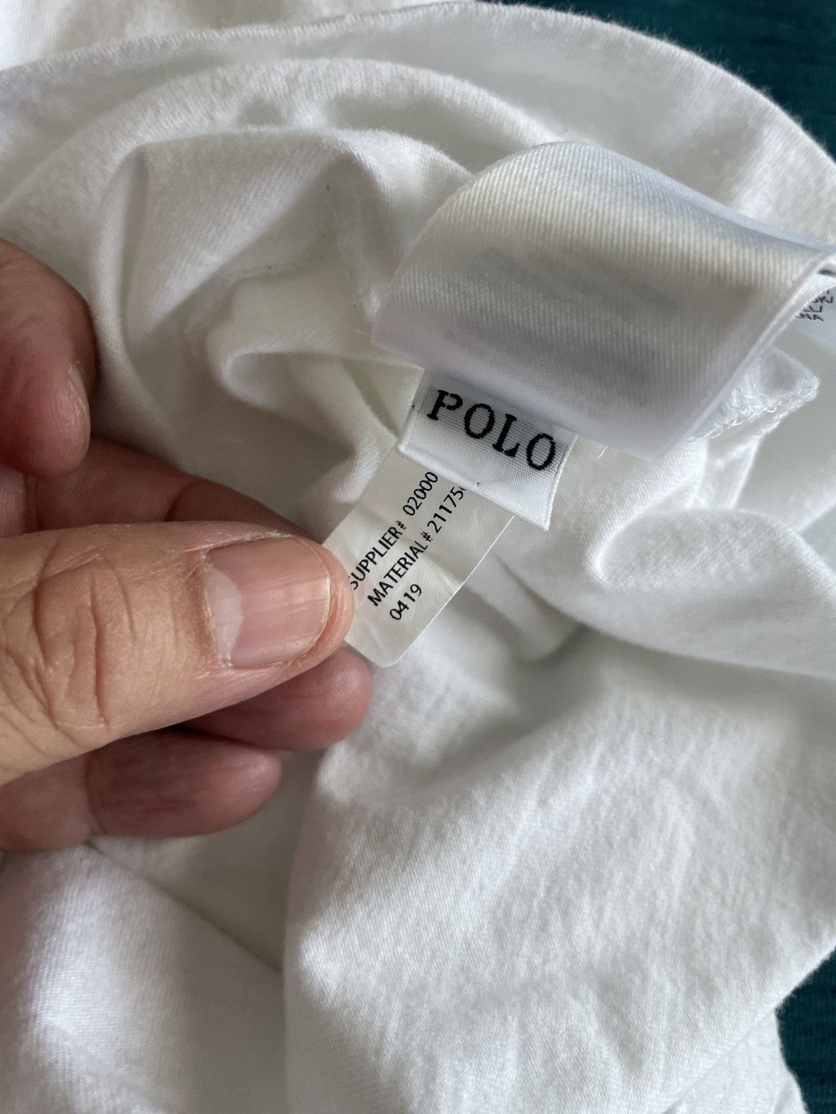 Polo Ralph Lauren Rainbow Big Polo Man graphic tee Size US L / EU 52-54 / 3 - 7 Thumbnail