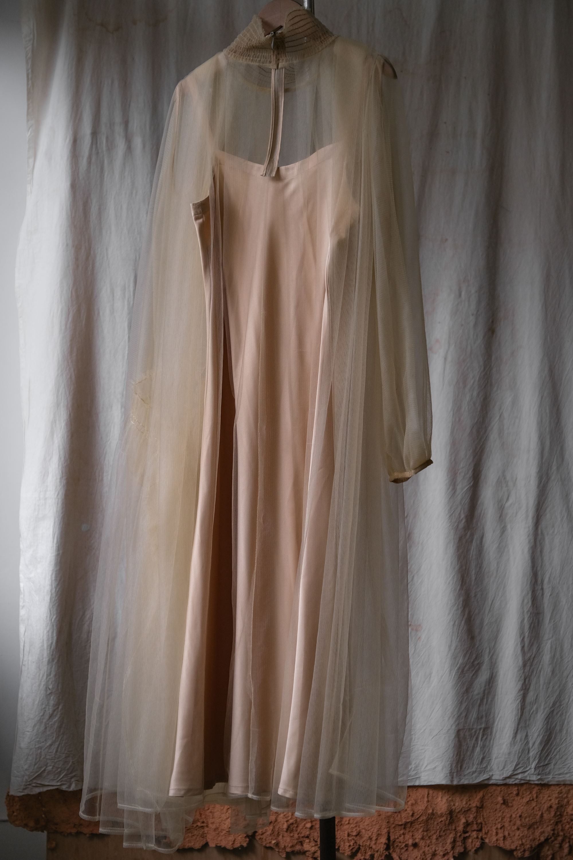Japanese Brand Chika Kisada Tulle One Piece Dress Size ONE SIZE - 12 Thumbnail