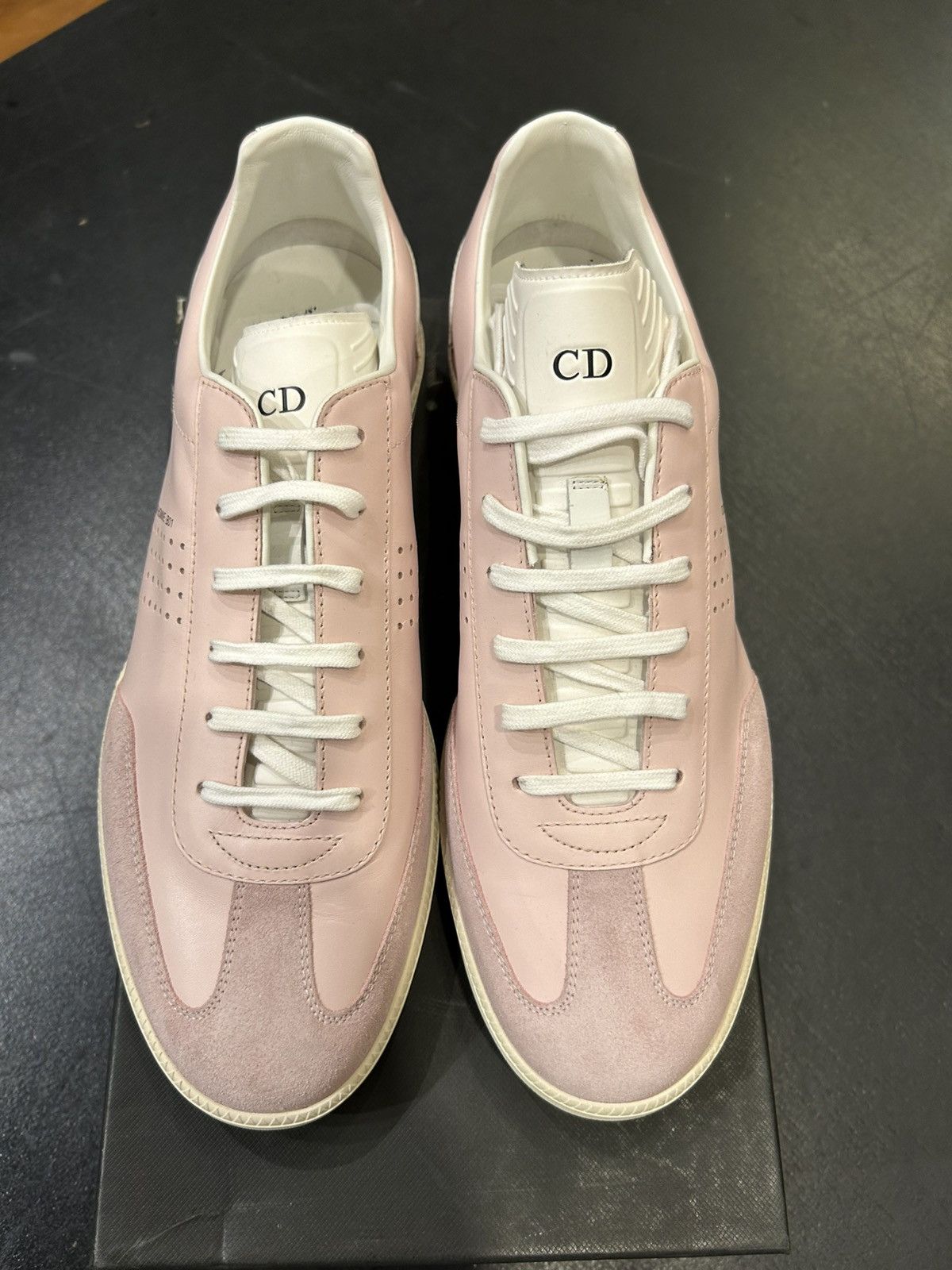 Dior Dior B01 Low Top Sneakers Pink Size US 11 / EU 44 - 4 Thumbnail