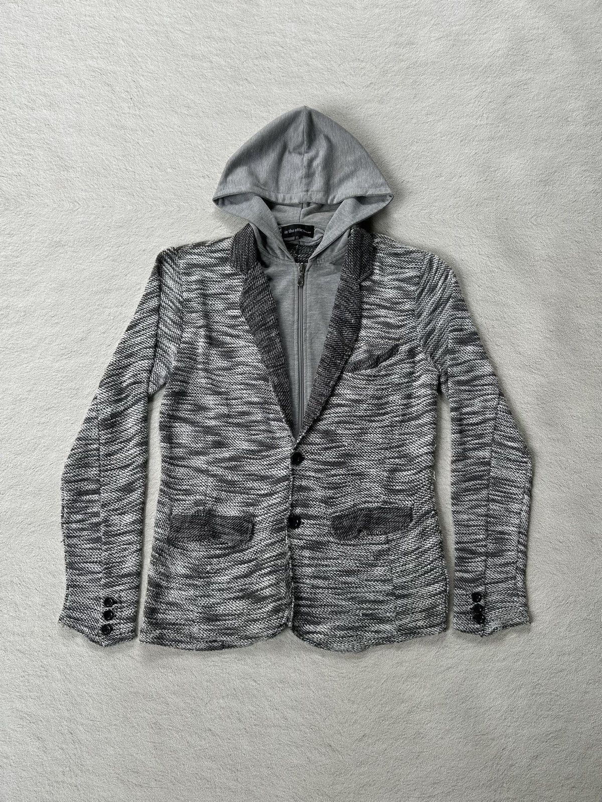 14th Addiction 2000s In The Attic Homme Cardigan Hoodie Size US L / EU 52-54 / 3 - 1 Thumbnail