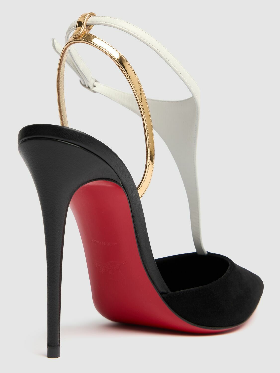 Christian Louboutin o1s1wg110925 Heels in Black Size US 8 / IT 38 - 4 Thumbnail