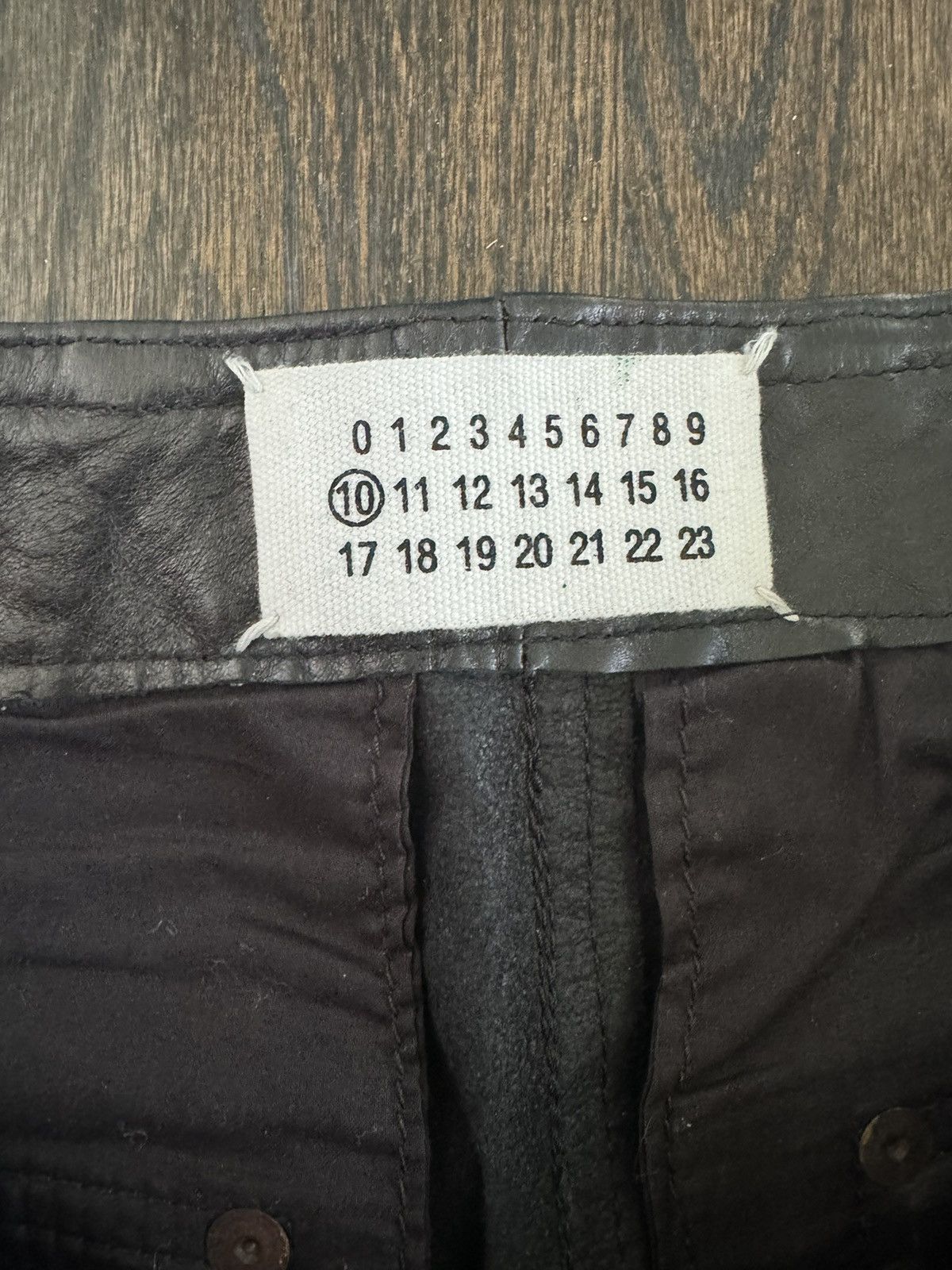 Maison Margiela AW2011 Maison Margiela Leather Biker Pants Size US 30 / EU 46 - 3 Thumbnail