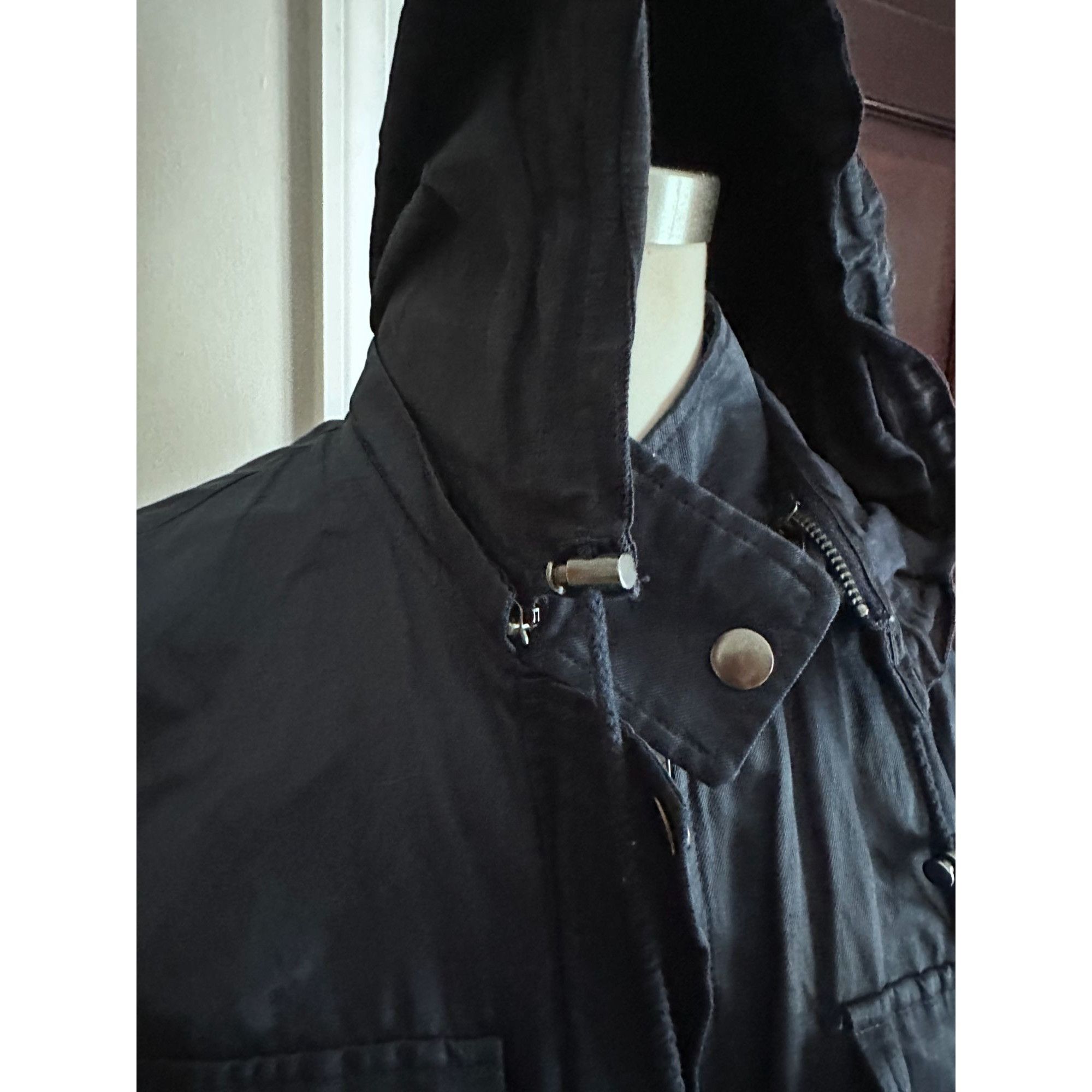 Joie Joie Vera Jane Utility Anorak raincoat Jacket in Navy Size M Size M / US 6-8 / IT 42-44 - 6 Thumbnail