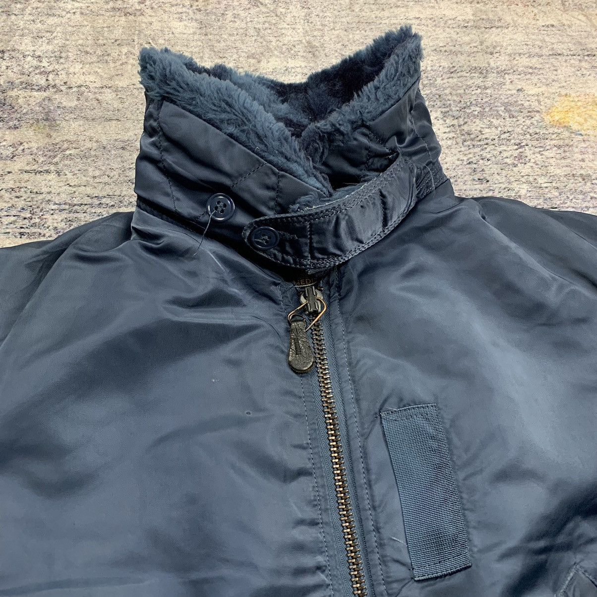 Alpha Industries Vintage 80s 90s alpha industries B-15C bomber flight jacket Size US M / EU 48-50 / 2 - 9 Thumbnail