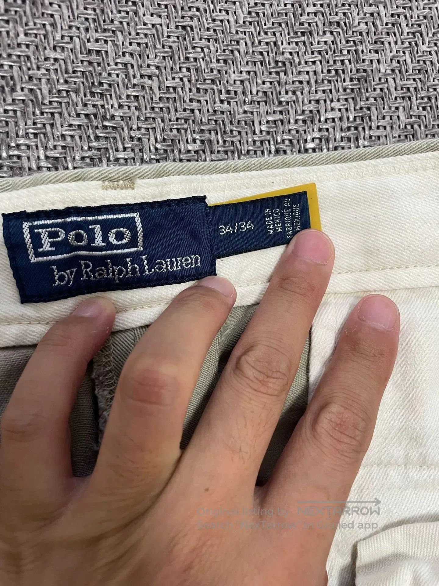 Polo Ralph Lauren Polo Ralph Lauren Patchwork Distressed Pants. Size US 34 / EU 50 - 8 Thumbnail