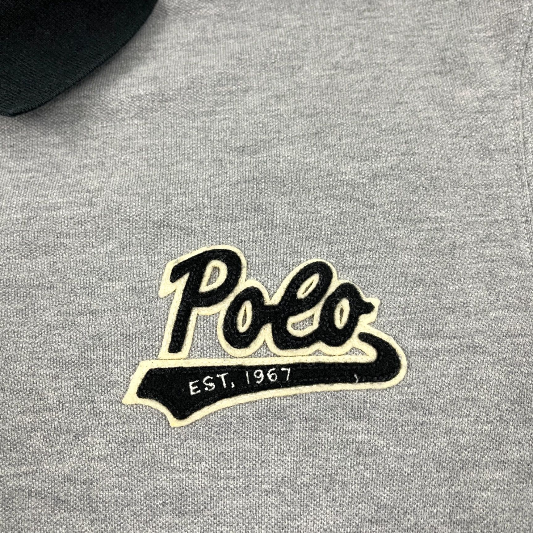 Polo Ralph Lauren VINTAGE Polo Ralph Lauren Rugby Shirt Mess Mens 2XLT Tall Gray NYC City Champs USA Size US XXL / EU 58 / 5 - 3 Thumbnail