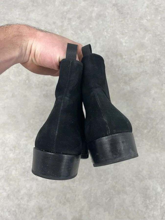 Prada 2000s Prada Suede Leather Chelsea Classy Boots Size US 9.5 / EU 42-43 - 5 Thumbnail