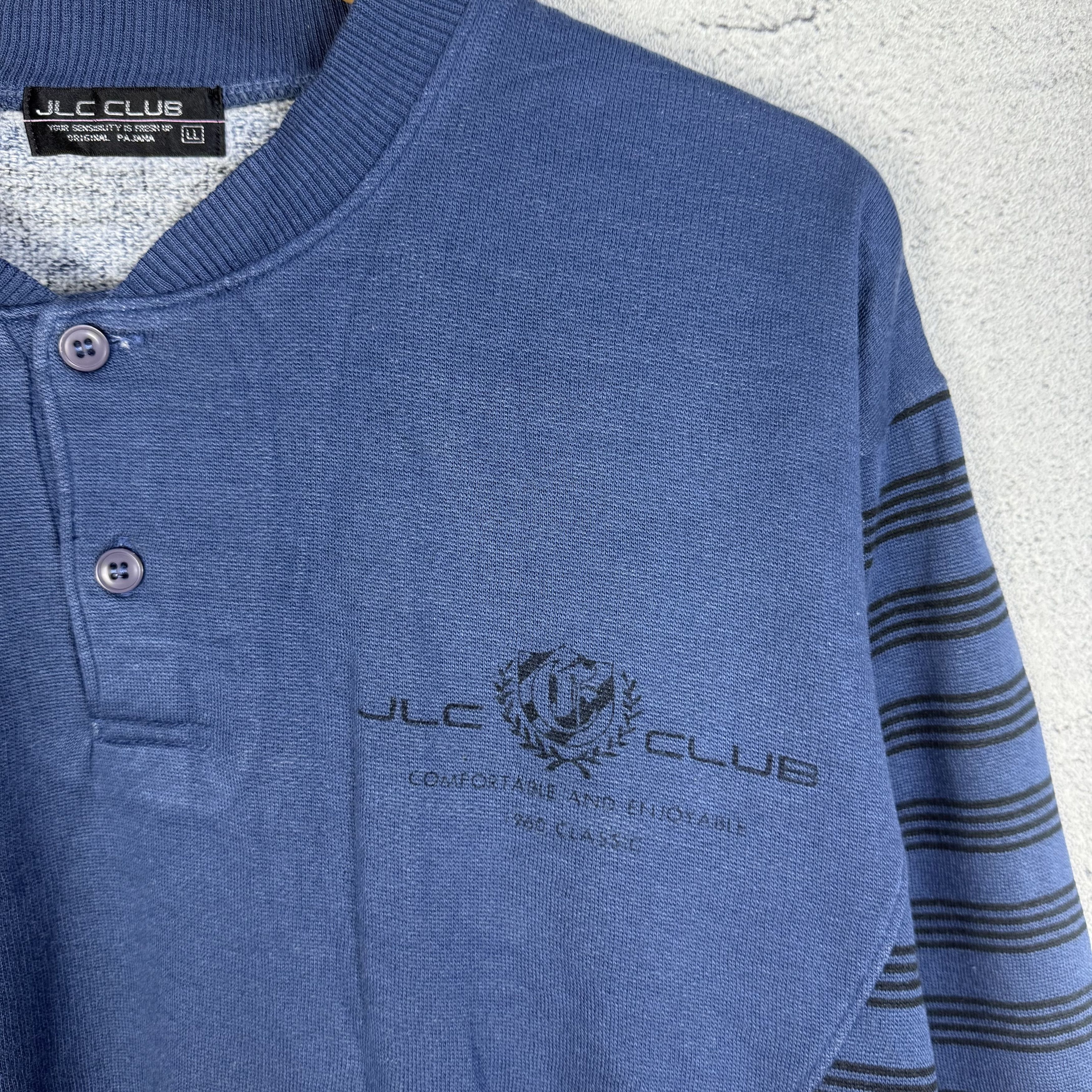 Vintage Vintage JLC Club Sweatshirt Crewneck Size US L / EU 52-54 / 3 - 3 Thumbnail