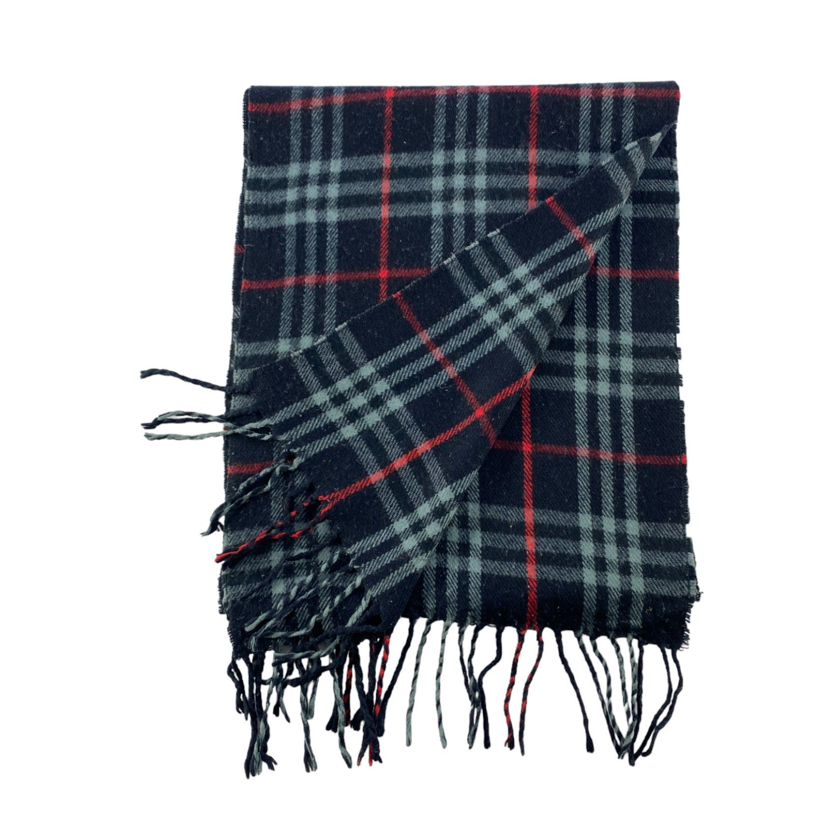 Burberry × Vintage Burberry Scarf / Muffler / Neckwear - WW1144 Size ONE SIZE - 4 Thumbnail
