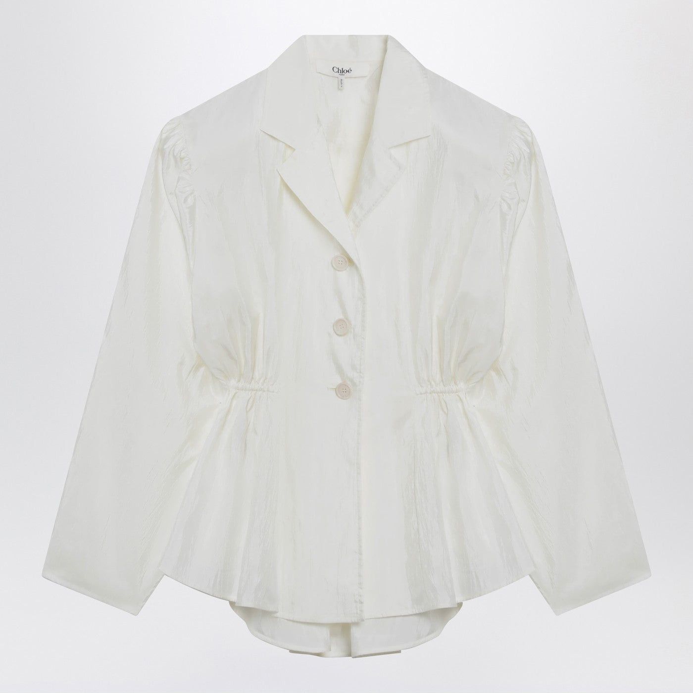 Chloe Chloe Ivory Silk-Blend Blouse Size XS / US 0-2 / IT 36-38 - 1 Thumbnail