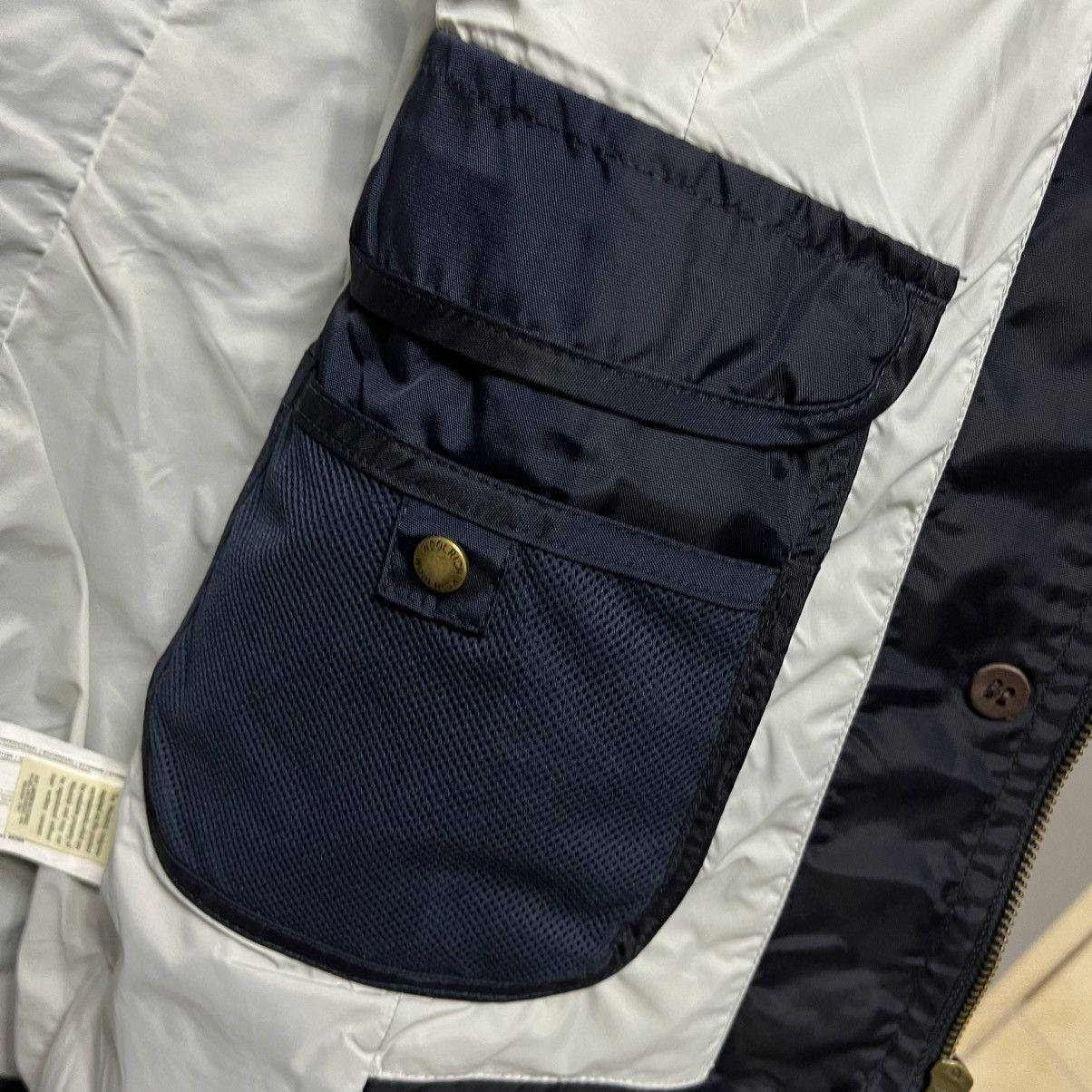 Woolrich Woolen Mills WOOLRICH Trench Coat For Women’s 100% Nylon Navy Size XS / US 0-2 / IT 36-38 - 19 Thumbnail