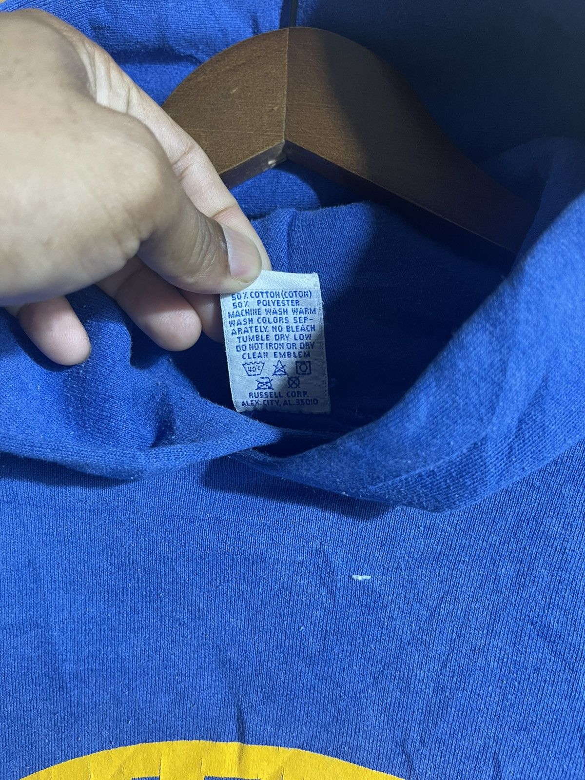 Russell Athletic Vintage kellenberg memorial hoodie Size US L / EU 52-54 / 3 - 5 Thumbnail
