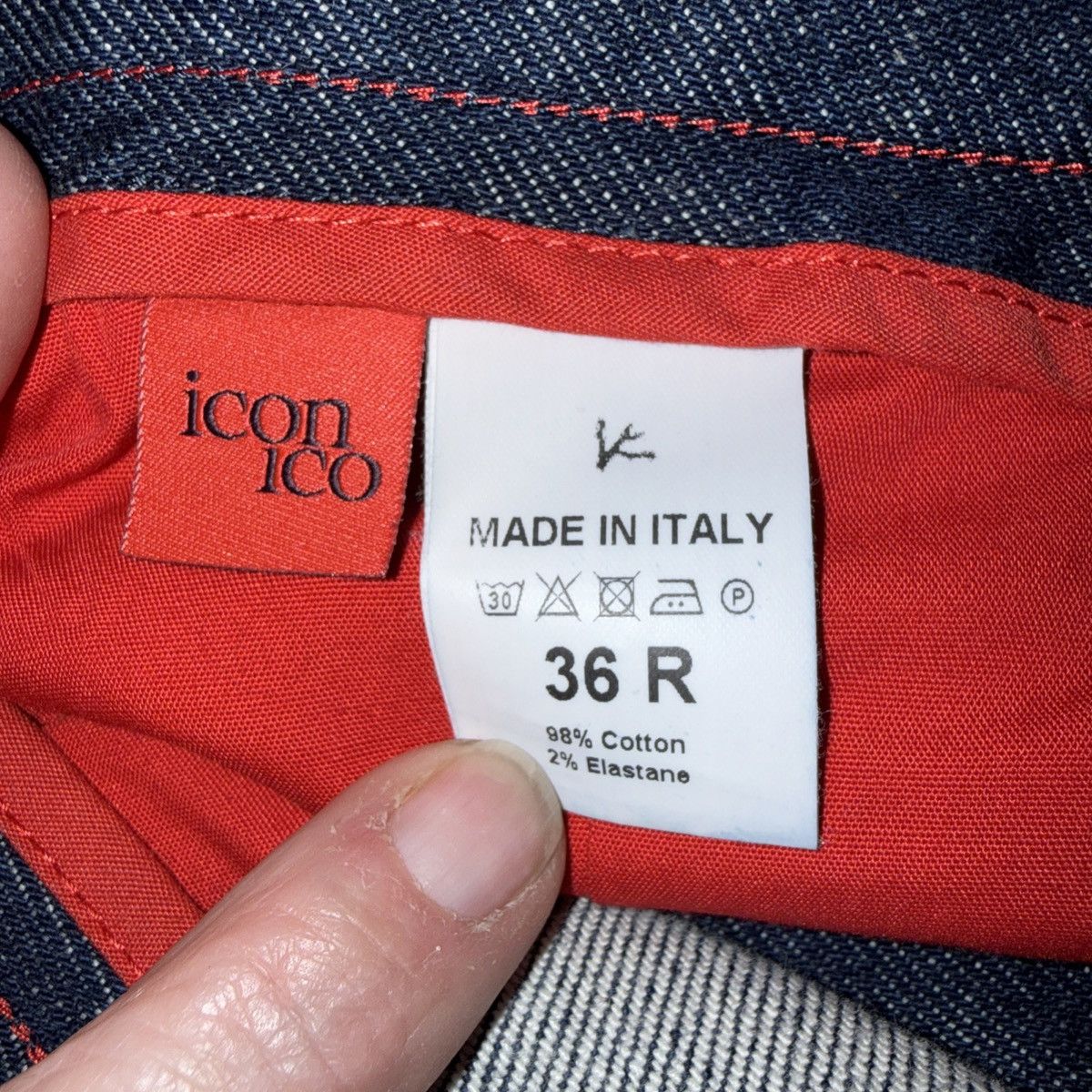 Isaia Isaia Napoli Iconico Selvedge Jeans 36 Italy Red Stitch NWT Size US 36 / EU 52 - 7 Thumbnail