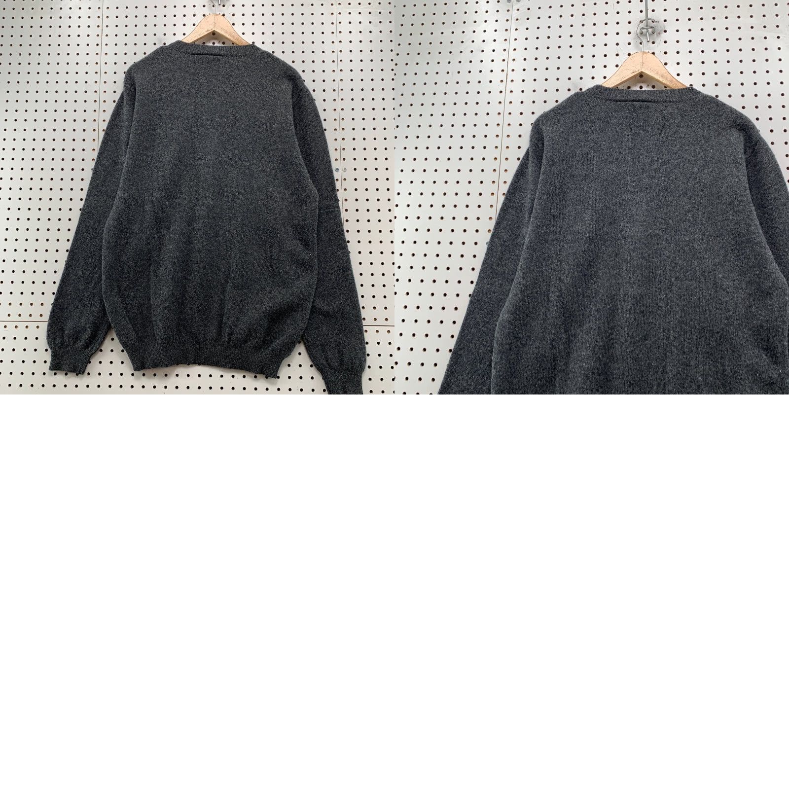 Vintage VINTAGE Field Gear Wool Argyle Sweater Mens L Gray Brown Lambswool Grandpa Dad Size US L / EU 52-54 / 3 - 9 Thumbnail