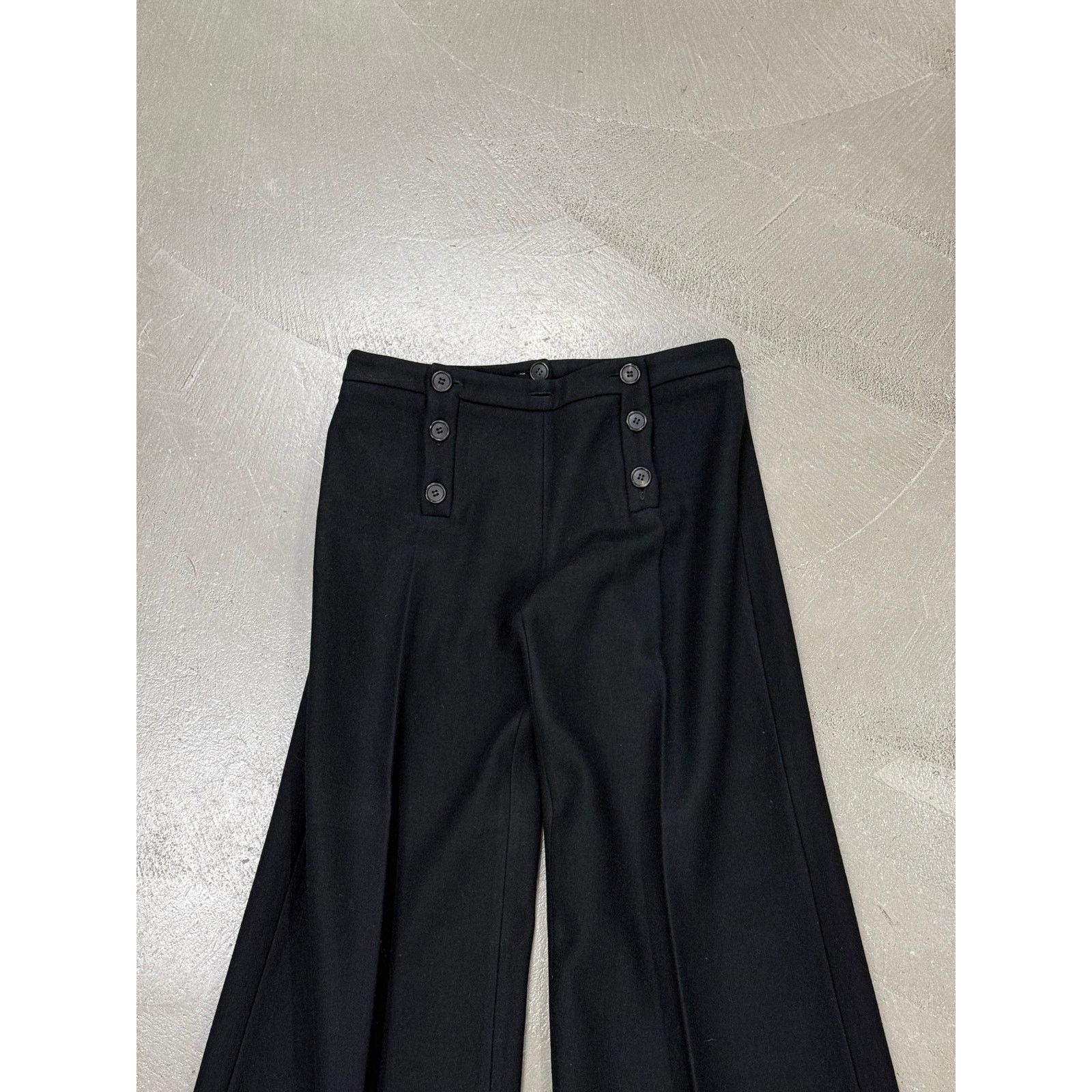 Alexander McQueen 1990s Alexander McQueen buttons up sailor pants Size US 31 - 4 Thumbnail