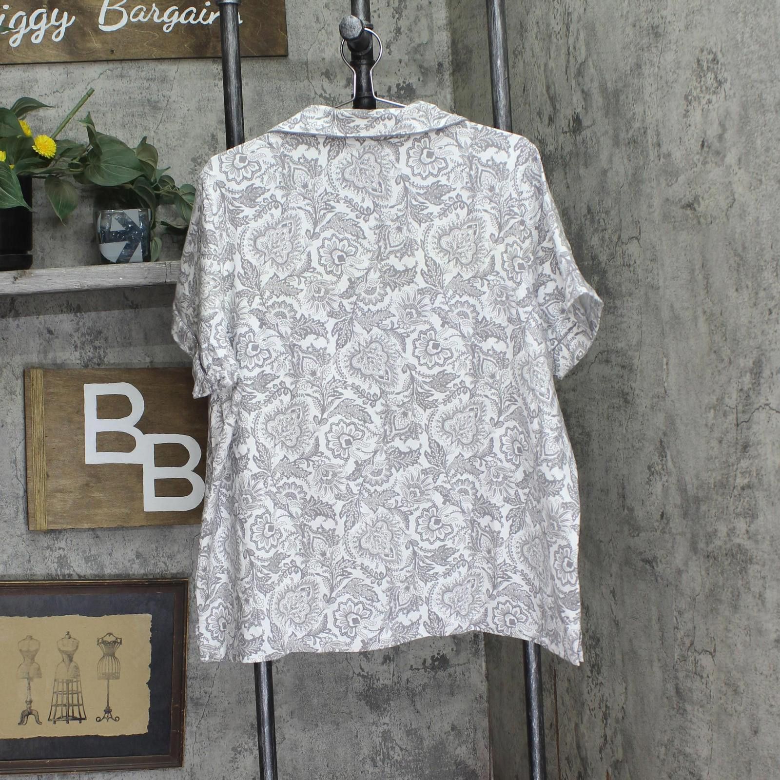 Other Nwt Vera Bradley Set Shirt And Shorts Java Lace Gray 2xl Size XXL / US 16-18 / IT 52-54 - 3 Thumbnail
