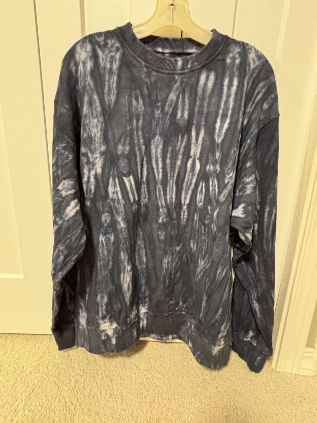 FDMTL Indigo dyed crewneck sweatshirt Size US L / EU 52-54 / 3 - 1 Thumbnail