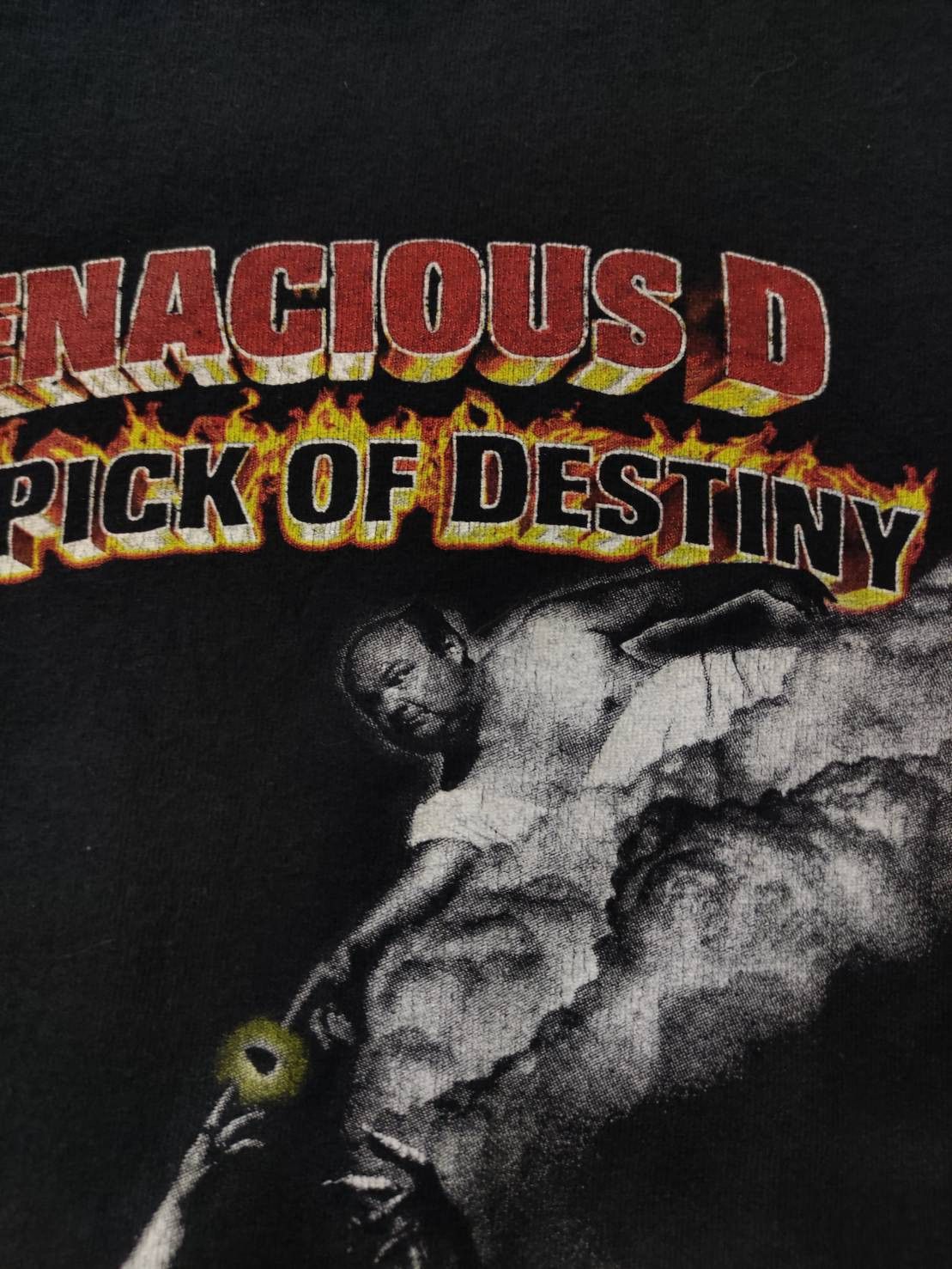 Vtg 00's Tenacious D The Pick Of Destiny Movie T-Shirt
