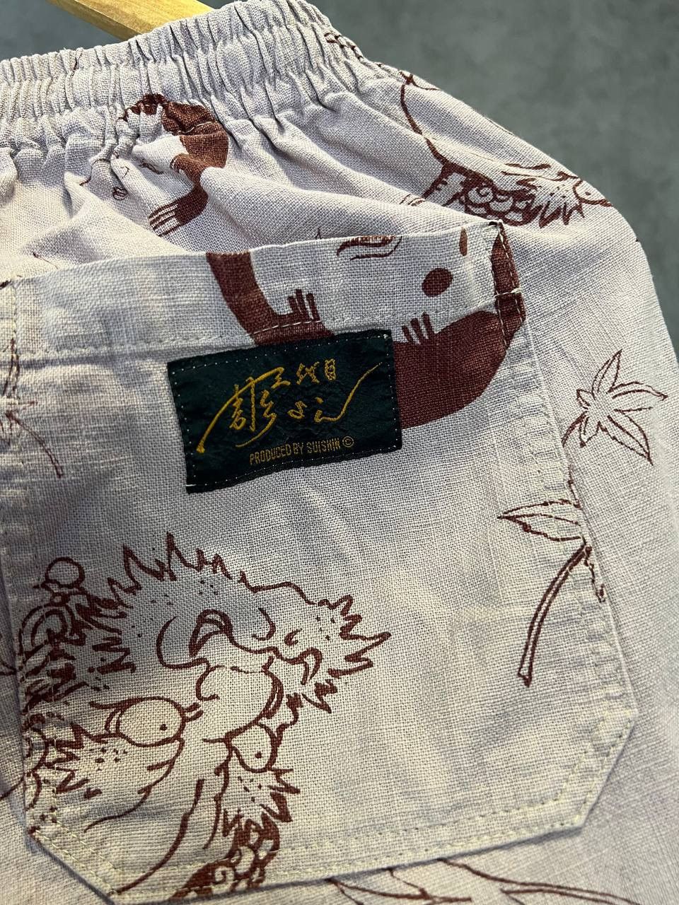 Japanese Brand × Vintage Japanese monogram pants Size US 32 / EU 48 - 7 Thumbnail
