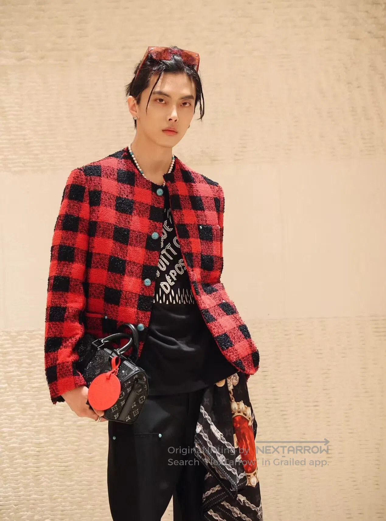 Louis Vuitton Louis Vuitton FW24 Red Plaid Jacket. Size US S / EU 44-46 / 1 - 6 Thumbnail