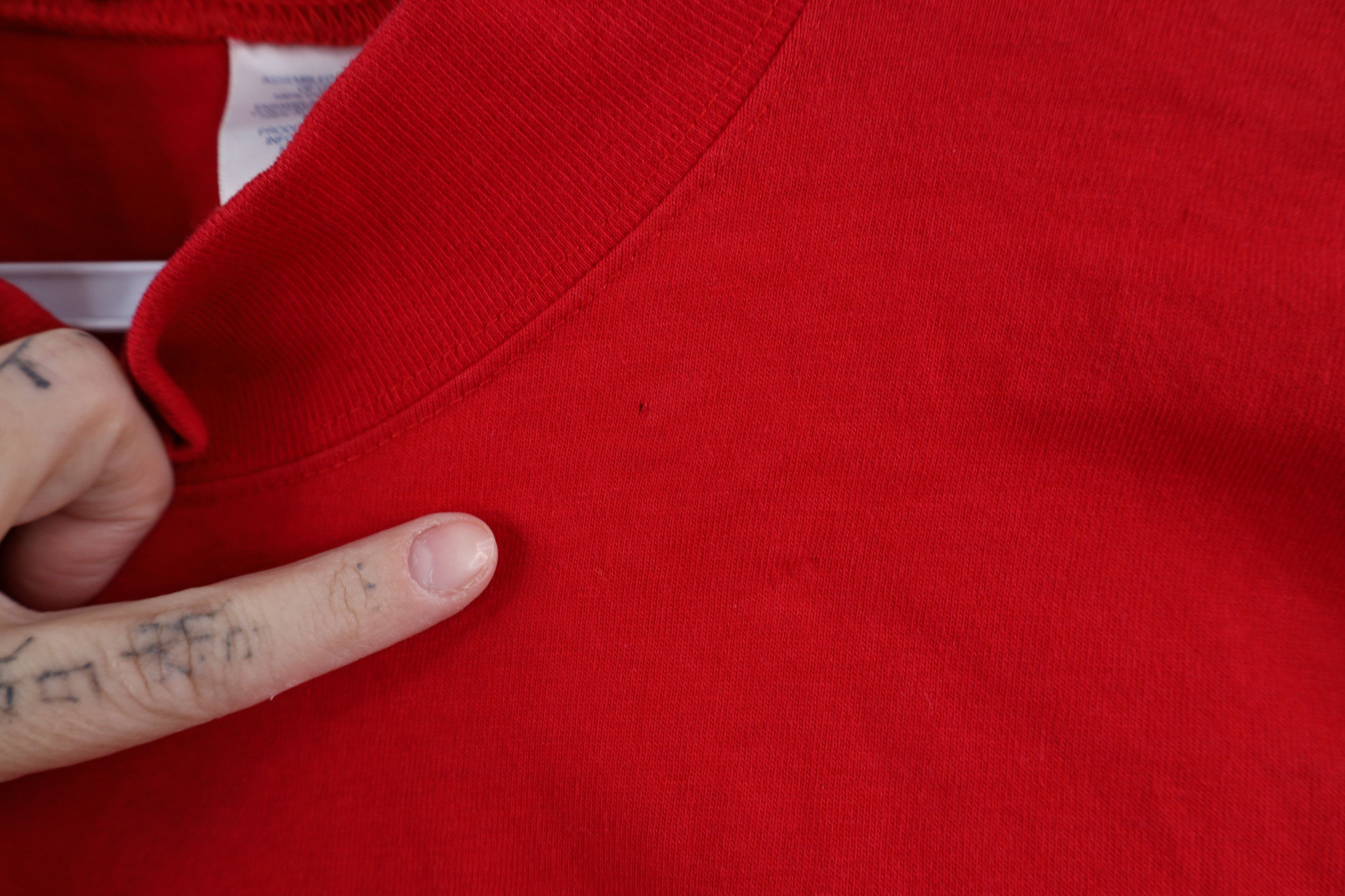 Vintage Vintage 90s Viper Car Mock Neck Long Sleeve T-Shirt Red Size US L / EU 52-54 / 3 - 5 Thumbnail