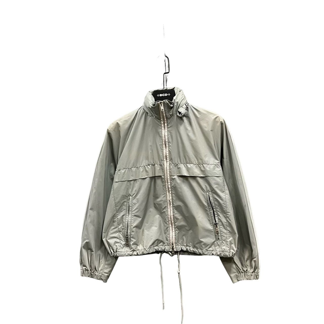 Prada Prada Gray Nylon Zip Jacket Size 38 Size XS / US 0-2 / IT 36-38 - 1 Thumbnail