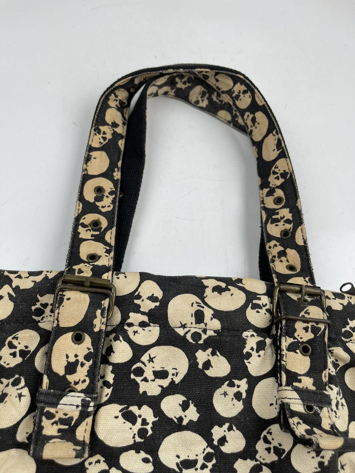 Seditionaries full print skulls tote bag tc7 Size ONE SIZE - 6 Thumbnail