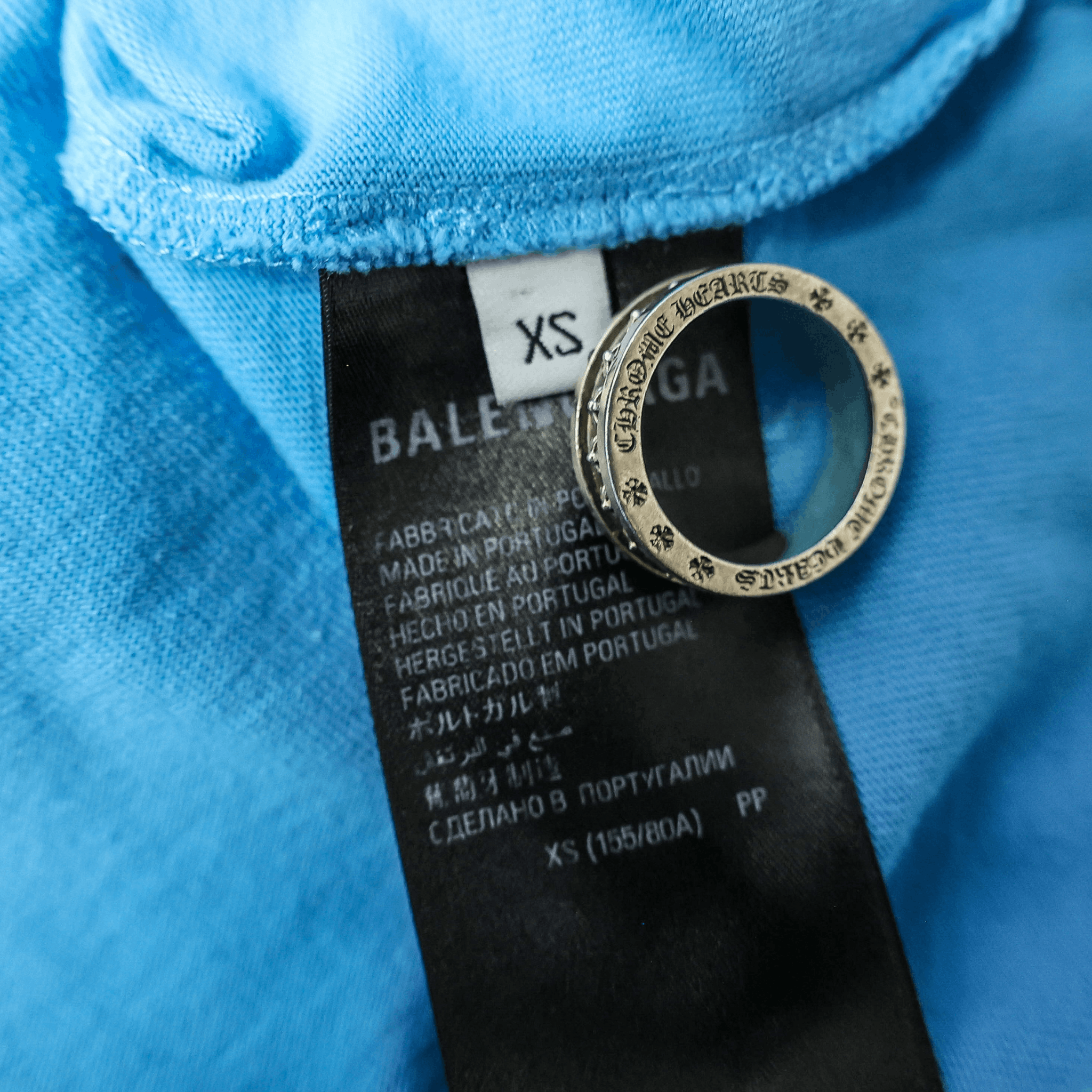 Balenciaga Balenciaga Blue Political Presidential Campaign Logo T Shirt Size US XS / EU 42 / 0 - 7 Thumbnail