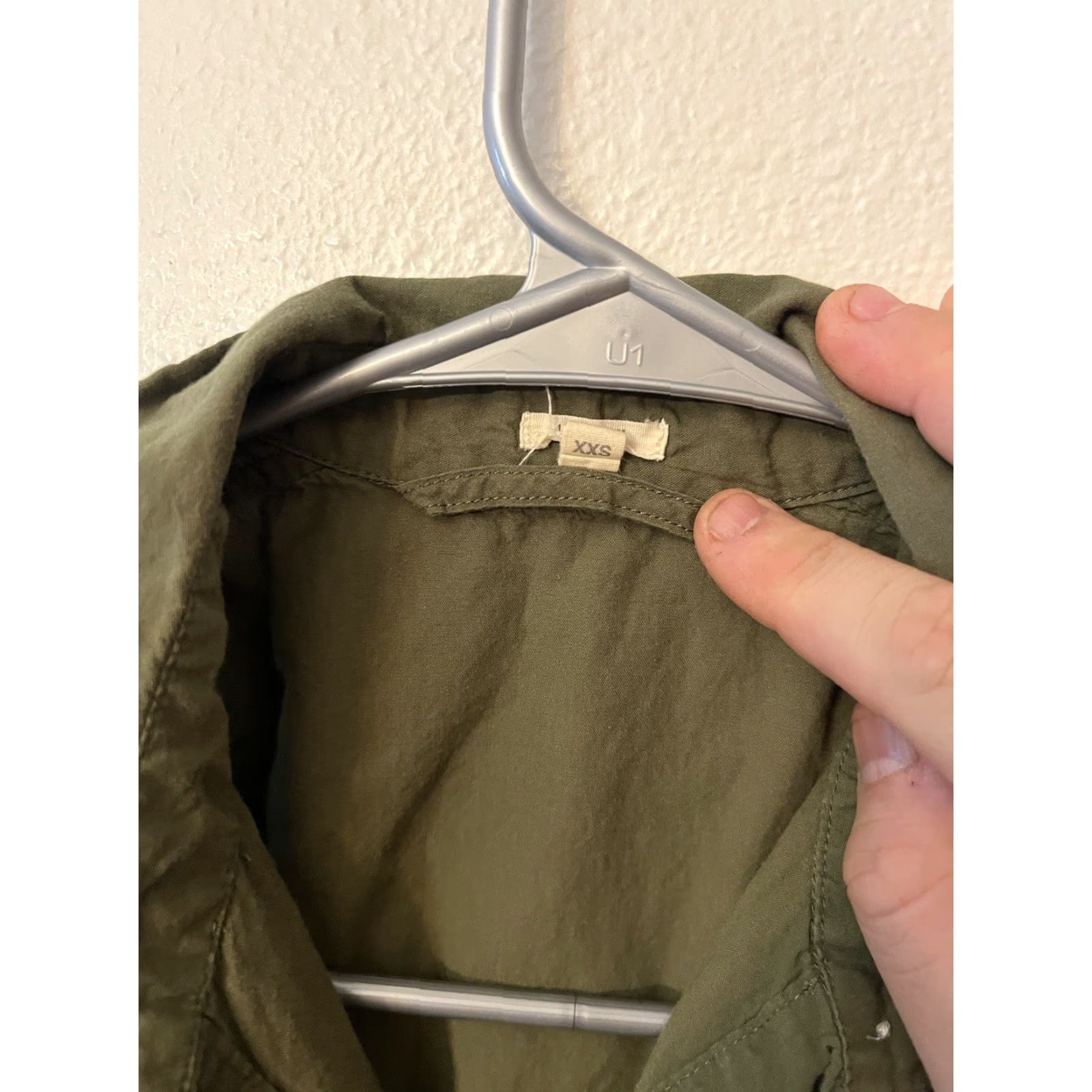 J.Crew J.CREW Shirt Women Sleeveless Button-Up Top Green XXS Pockets 2XS Regular Size Size XXS / US 00 / IT 34 - 3 Thumbnail