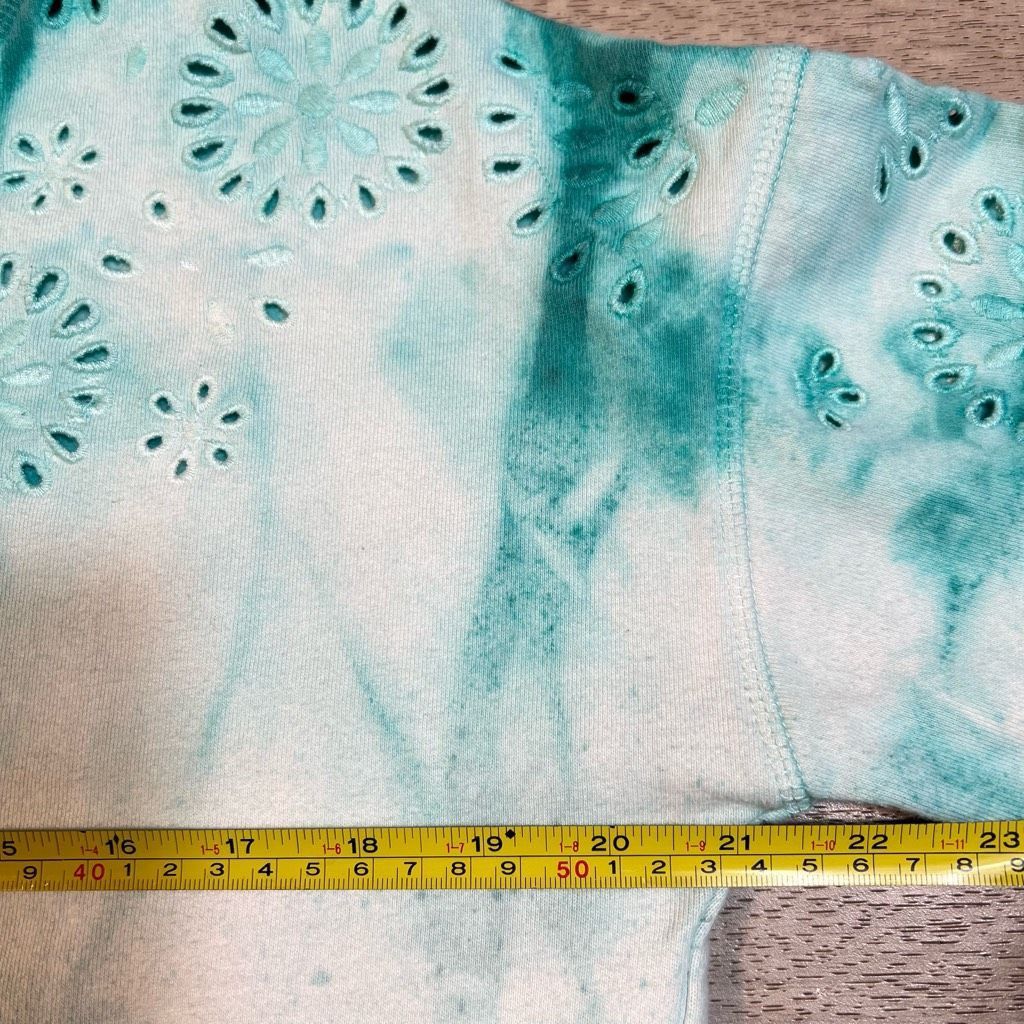 Boden Boden Arabella Eyelet Ombré Tie-dyed Crewneck Pullover Sweatshirt, Women’s Small Size S / US 4 / IT 40 - 5 Thumbnail