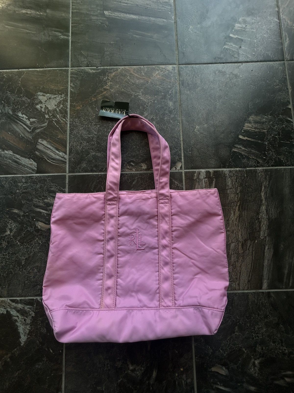 Ralph Laurent Pink Rl Tote Bag, Women's