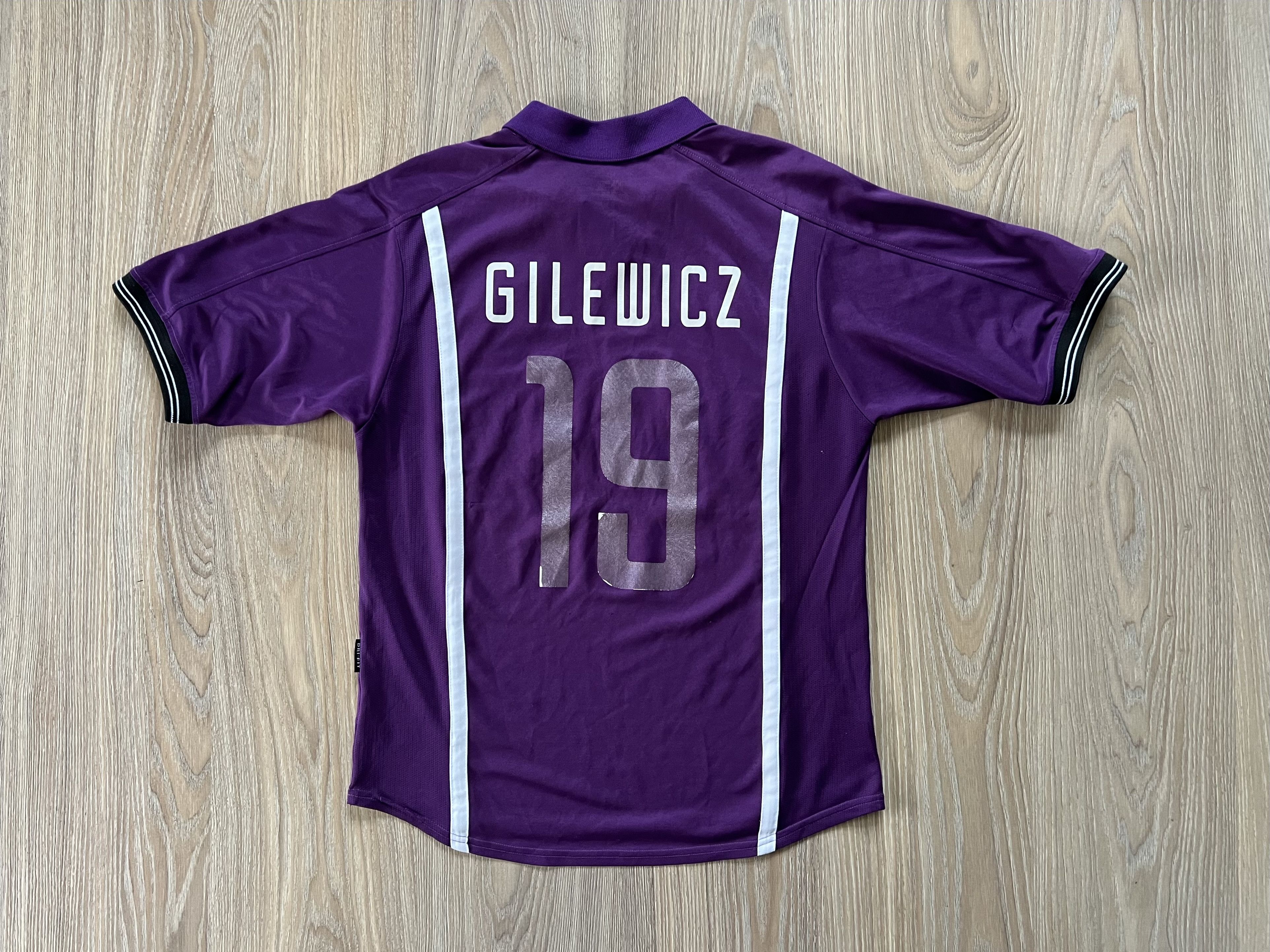 Nike Vintage Nike Austria Wien Home Shirt #19 Gilewicz 2000-2002 Size US S / EU 44-46 / 1 - 2 Thumbnail