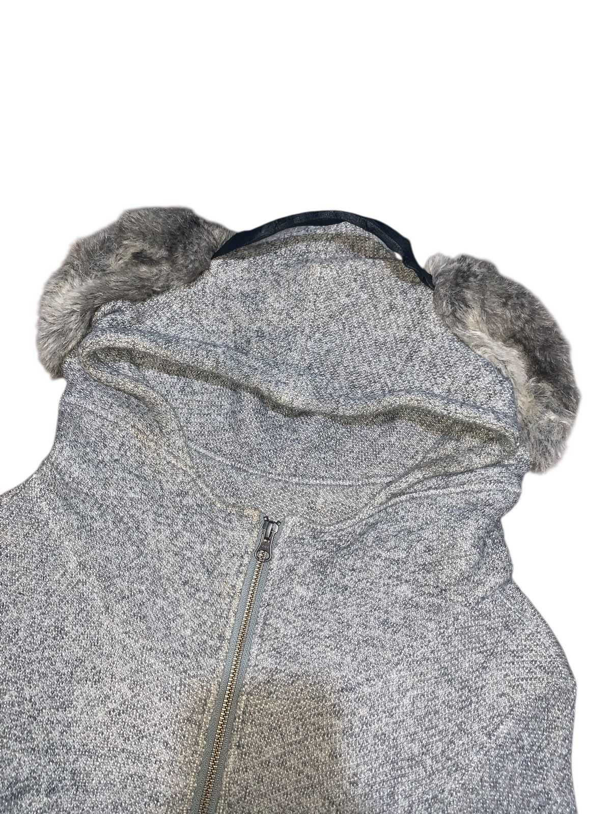 Le Grande Bleu (L.G.B.) Chaolu LAB leather + fur walkman double zip parka hoodie Size M / US 6-8 / IT 42-44 - 4 Thumbnail