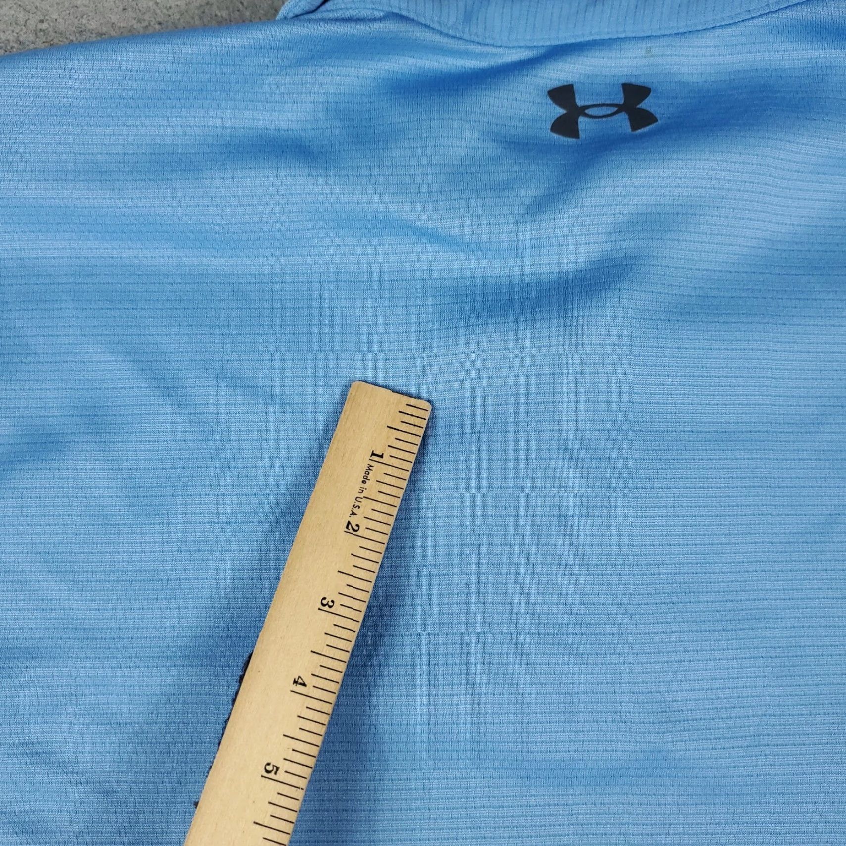 Under Armour Under Armour Shirt Mens Size 2XL Blue Golf Casual Short Sleeve Polo Size US XXL / EU 58 / 5 - 7 Thumbnail