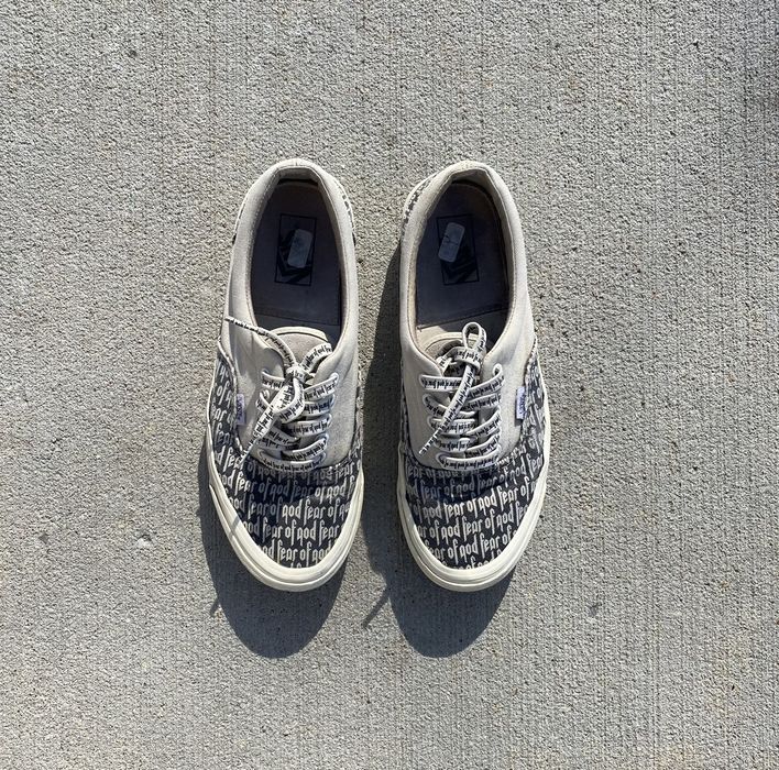 Fear of god vans grailed sale