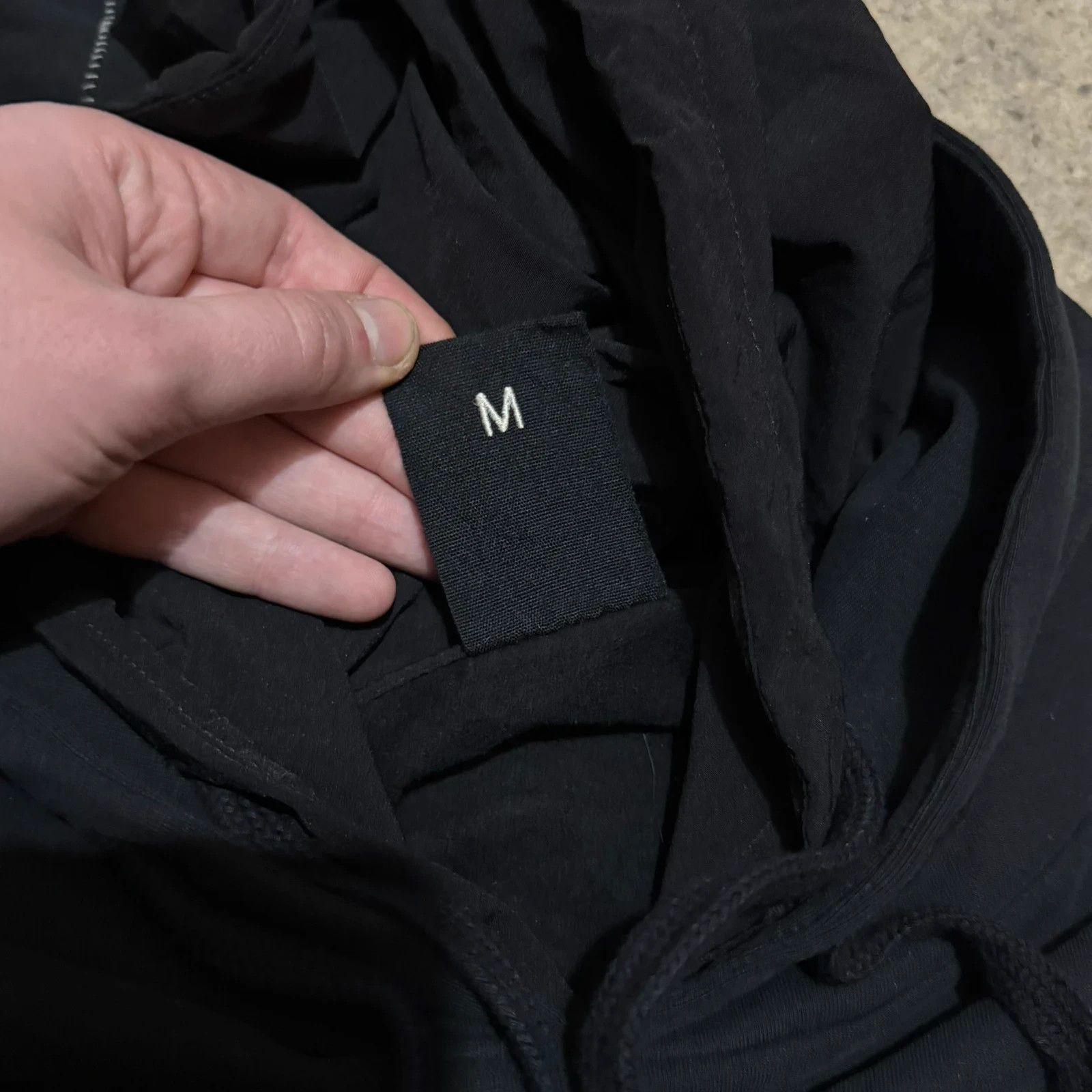 Thom Krom Thom Krom double hood scar stitch hoodie Size US M / EU 48-50 / 2 - 7 Thumbnail