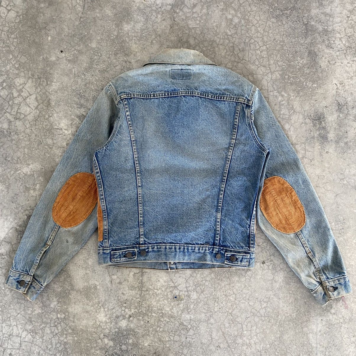 Sonic Lab 80’s Levis X Sonic Lab Reconstructed Panel Trucker Jacket Size US M / EU 48-50 / 2 - 16 Thumbnail