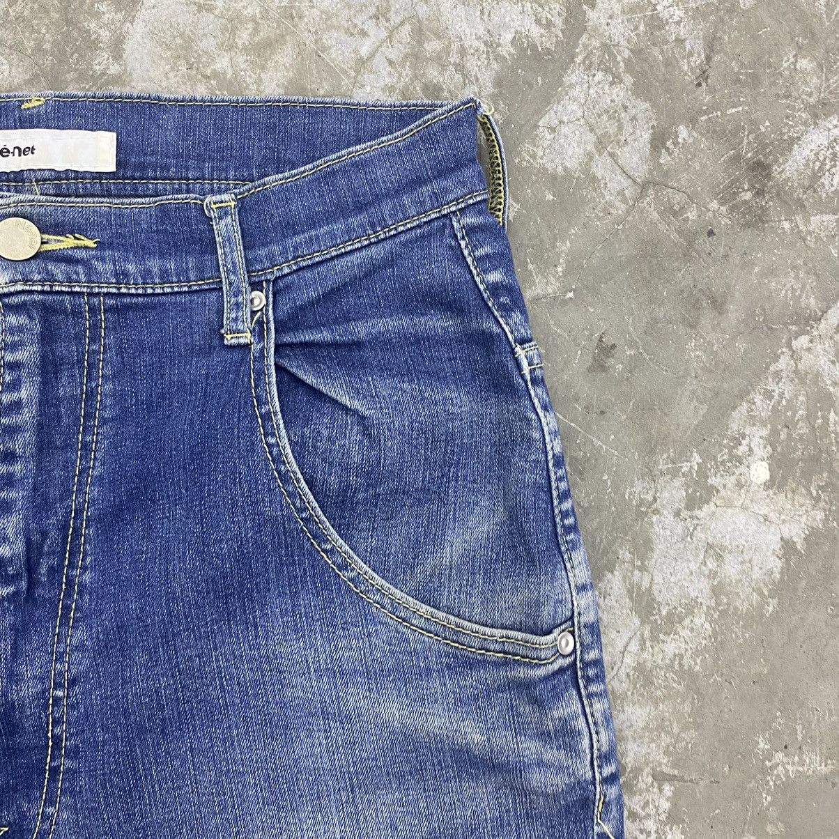 If Six Was Nine × Issey Miyake × Ne-Net vintage ne-net issey miyake denim jeans Size US 28 / EU 44 - 7 Thumbnail