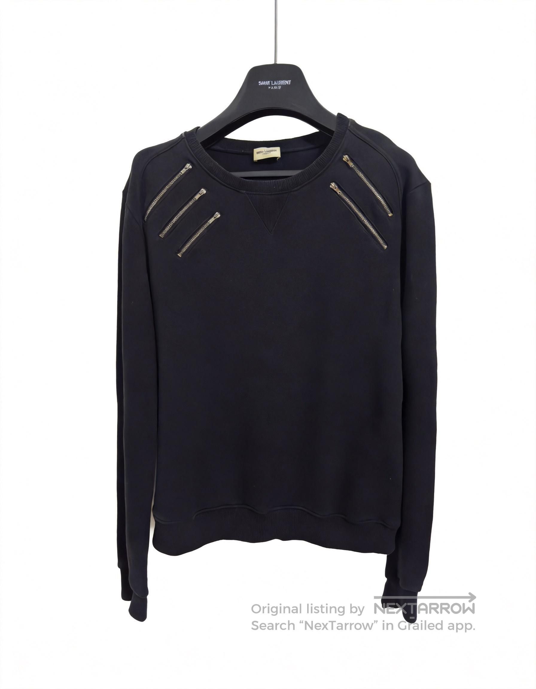Hedi Slimane Dior Homme AW07 “Inexorable” wings sweatshirt | Grailed