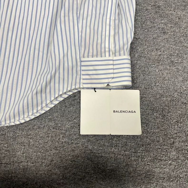 Balenciaga Balenciaga Striped Cape Shirt with Tags-2505 Size US S / EU 44-46 / 1 - 3 Thumbnail