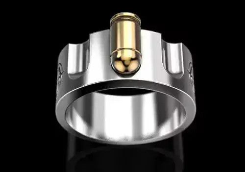 Other Vintage Bullet Ring Size ONE SIZE - 2 Thumbnail