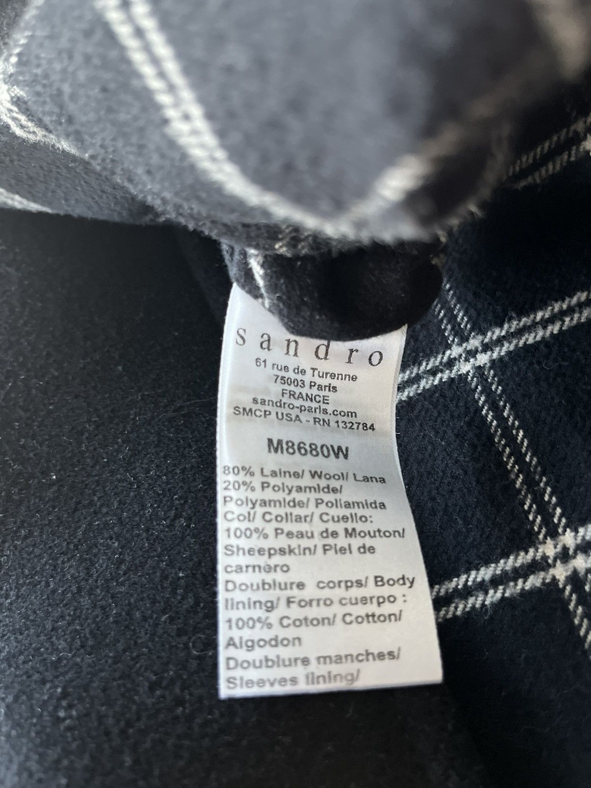 Sandro $1k Value Vintage Sandro French Pea Coat Runway Limited Size US M / EU 48-50 / 2 - 11 Thumbnail