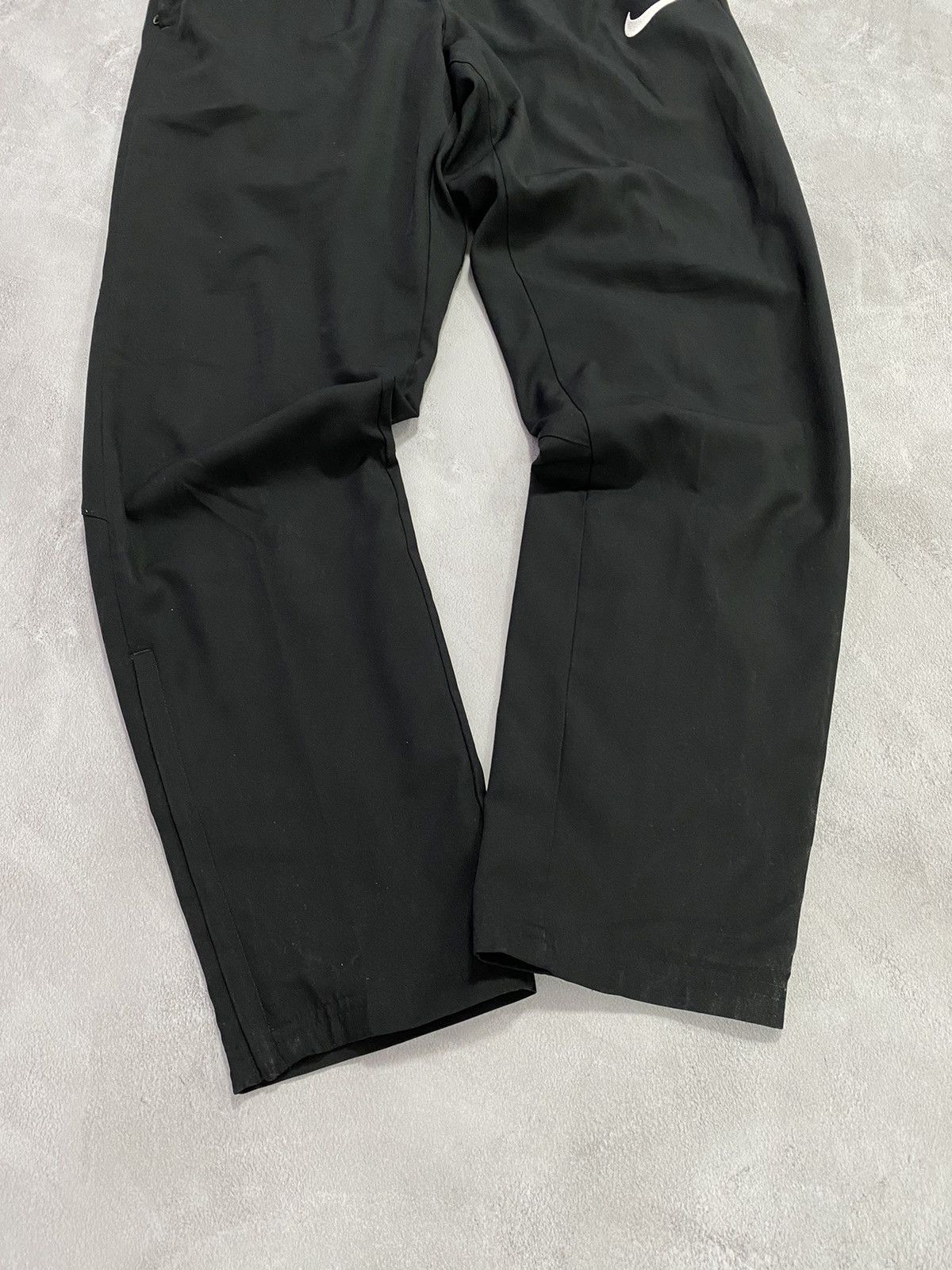 Nike 🌪️ Vintage Pants Nike Track Baggy Y2K Swoosh Size US 36 / EU 52 - 2 Thumbnail