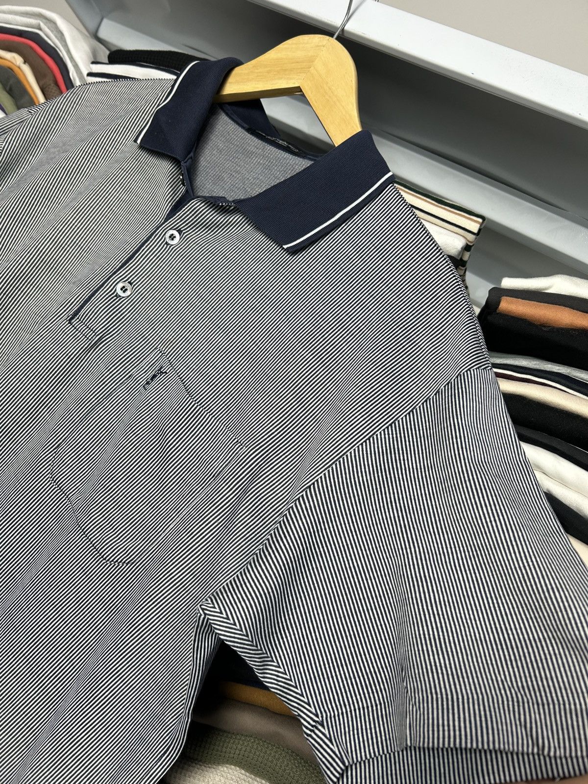 Yves Saint Laurent Vintage YvesSaintLaurent poloshirt Size US L / EU 52-54 / 3 - 6 Thumbnail
