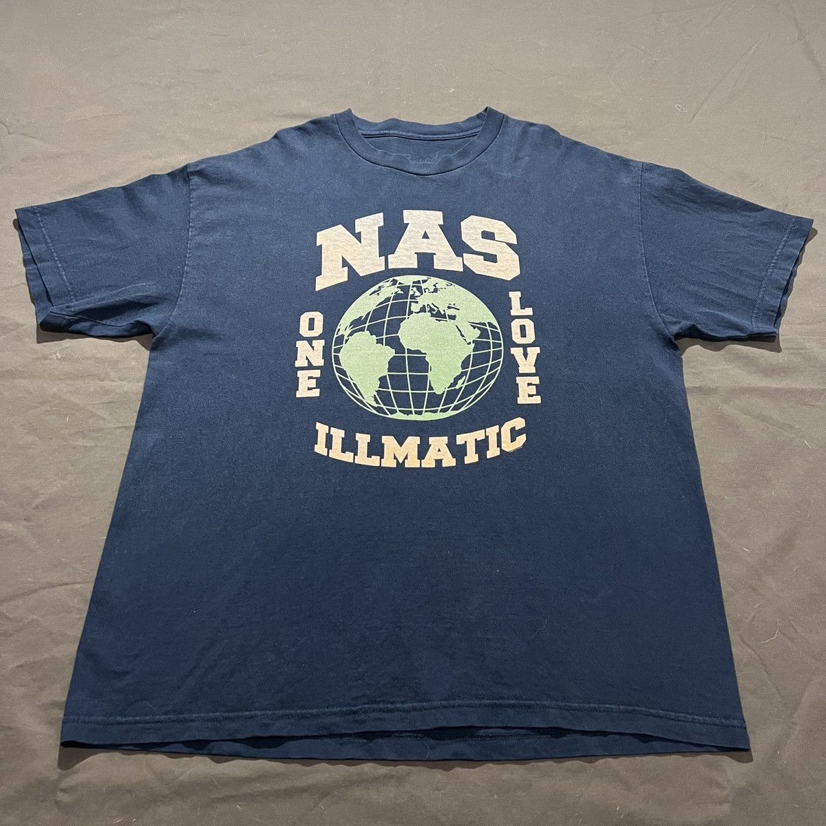 Nas Vintage Y2K Nas Illmatic Promo Tee XL Faded HipHop Rap Size US XL / EU 56 / 4 - 2 Thumbnail