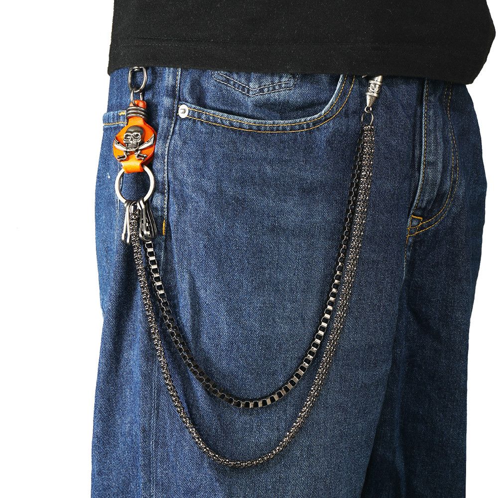 Japanese Brand × Jewelry Hanging Skull Double-Layer Key Chain Size ONE SIZE - 2 Thumbnail