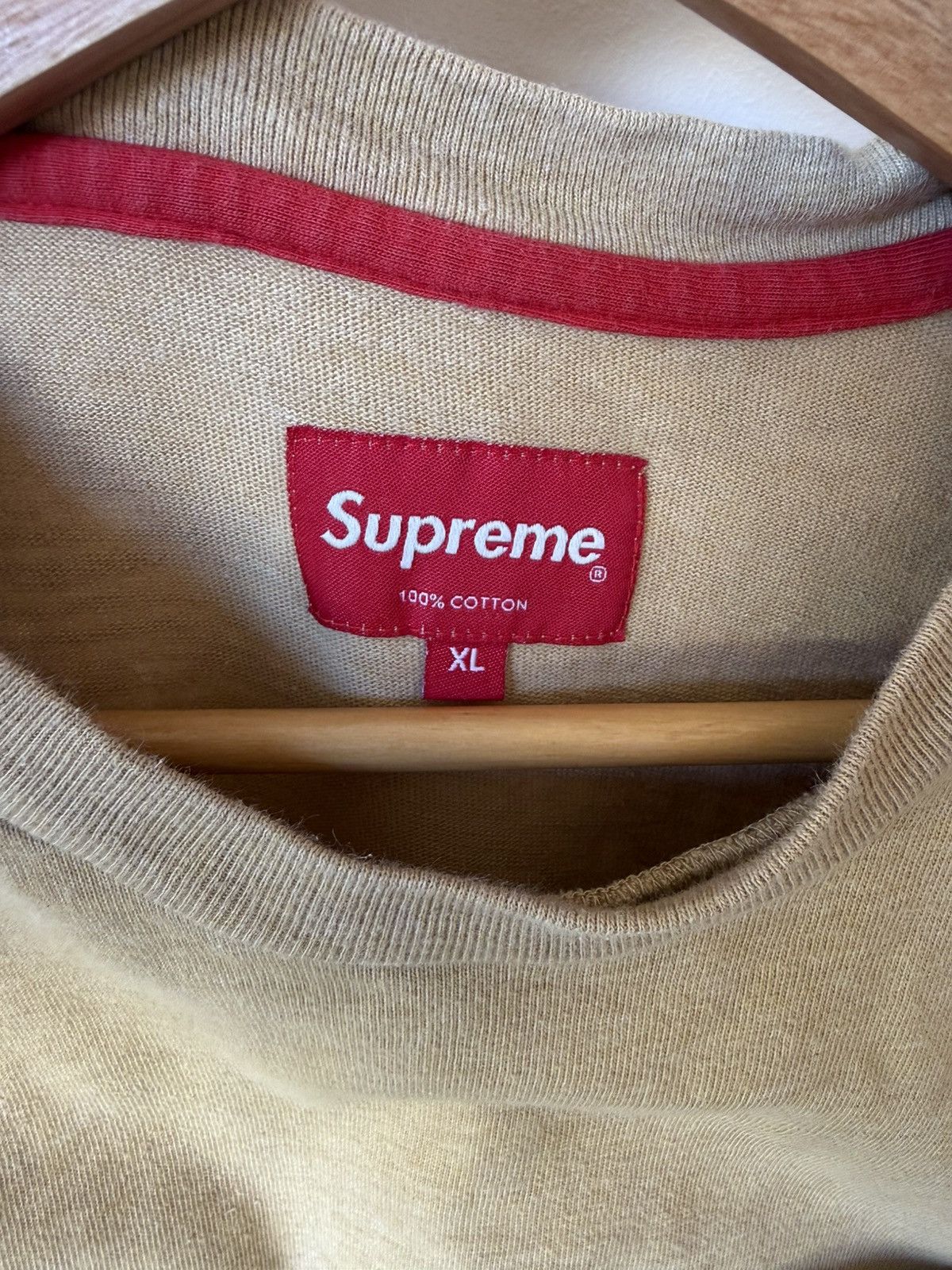 Supreme Supreme S/S Pocket Tee Size US XL / EU 56 / 4 - 3 Thumbnail