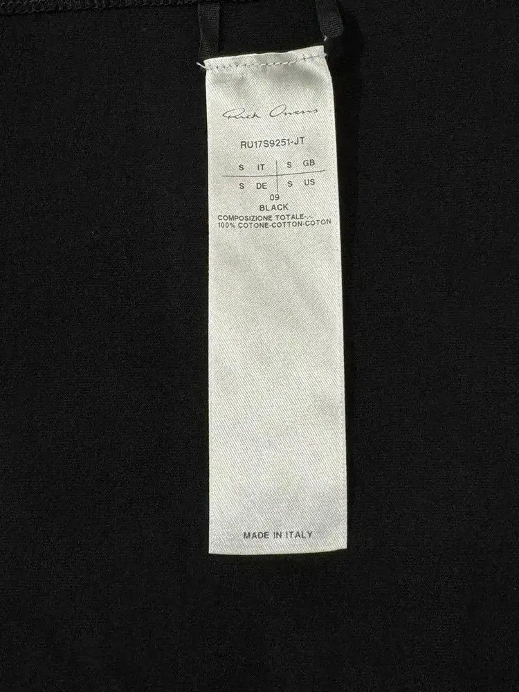 Rick Owens Rick Owens Rick Owens Mainline Plain Tee-2506 Size US S / EU 44-46 / 1 - 4 Thumbnail