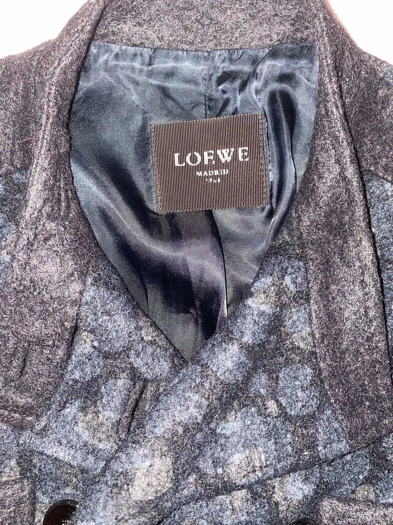 Loewe LOEWE Alpaca wool tweed small fragrance jacket Size US XS / EU 42 / 0 - 3 Thumbnail